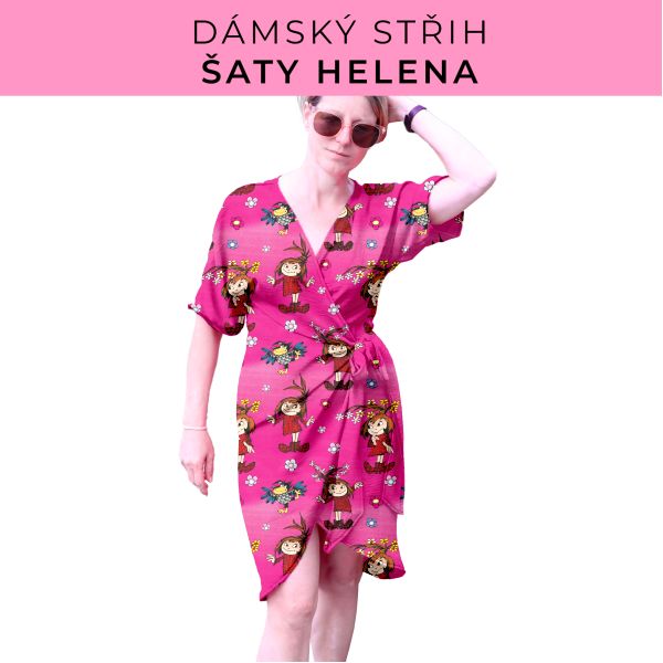 Dámský střih na šaty  Helena