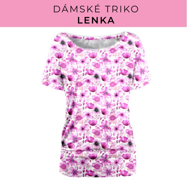 DÁMSKÝ střih - Triko Lenka