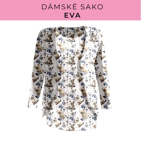 DÁMSKÝ střih - sako Eva