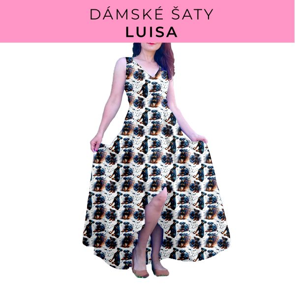 DÁMSKÝ střih - šaty Luisa