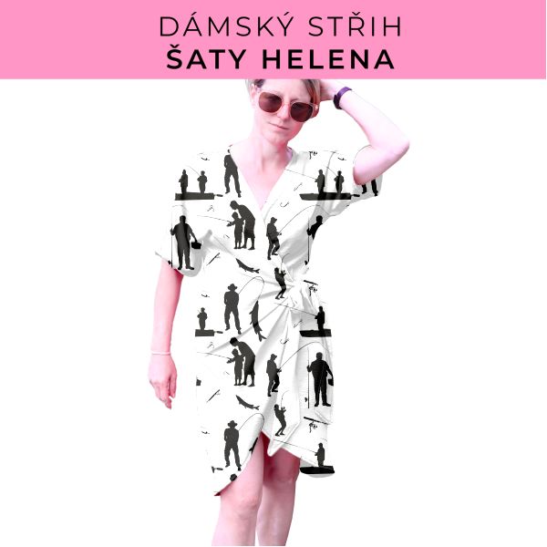 Dámský střih na šaty  Helena