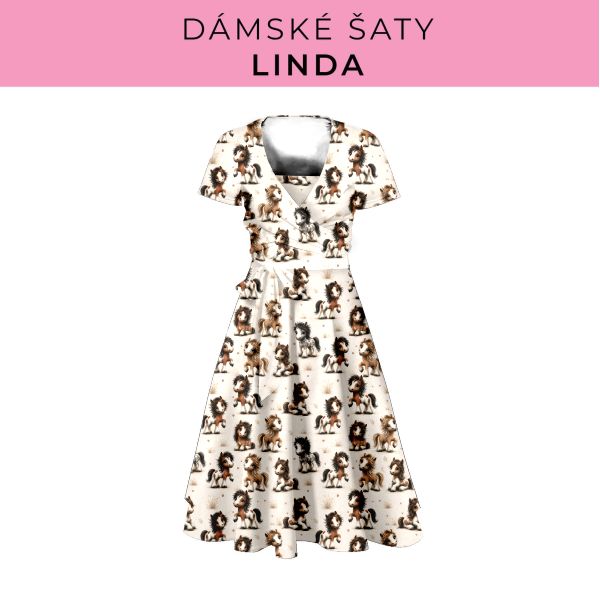 DÁMSKÝ střih - šaty Linda