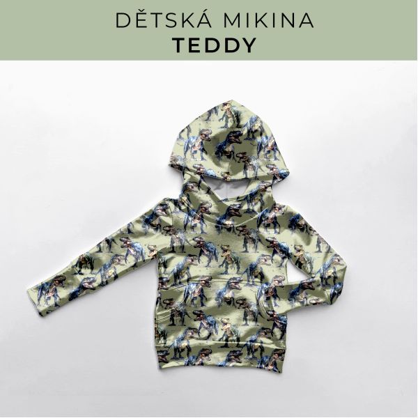 DĚTSKÝ střih - Mikina Teddy