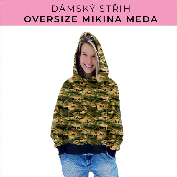 Dámský střih - mikina Meda