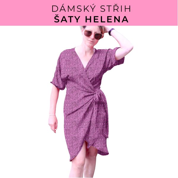 Dámský střih na šaty  Helena