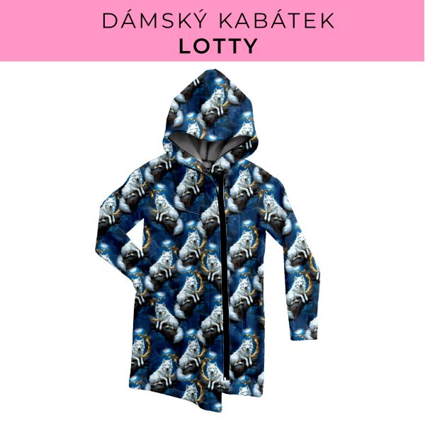 DÁMSKÝ střih - Kabátek Lotty