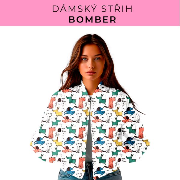 DÁMSKÝ střih - Bomber