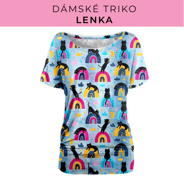 DÁMSKÝ střih - Triko Lenka