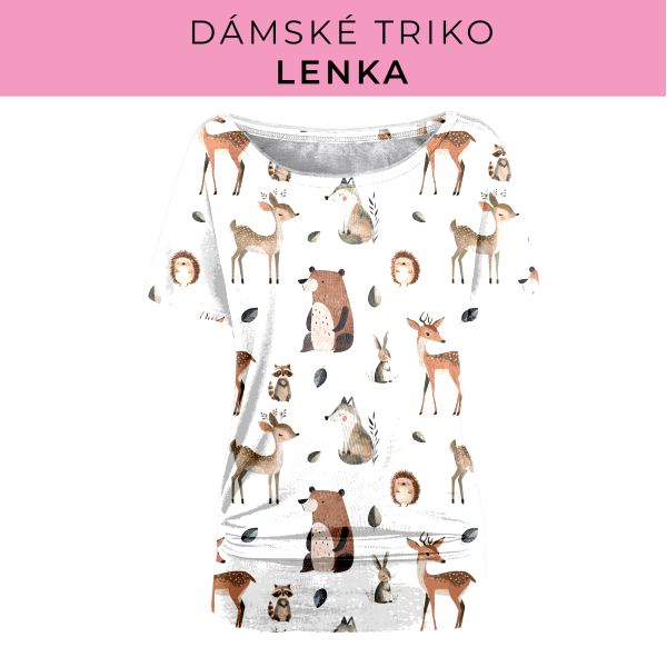 DÁMSKÝ střih - Triko Lenka