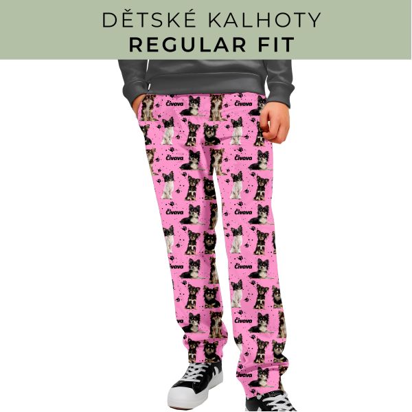DĚTSKÝ STŘIH - Kalhoty Regular fit