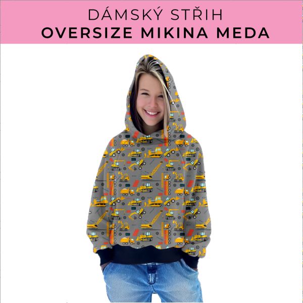 Dámský střih - mikina Meda