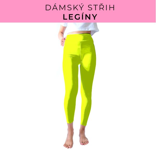 DÁMSKÝ střih - legíny SPORT - SLIM FIT
