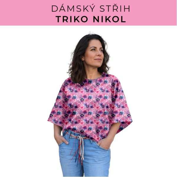 Dámský střih -  triko Nikol