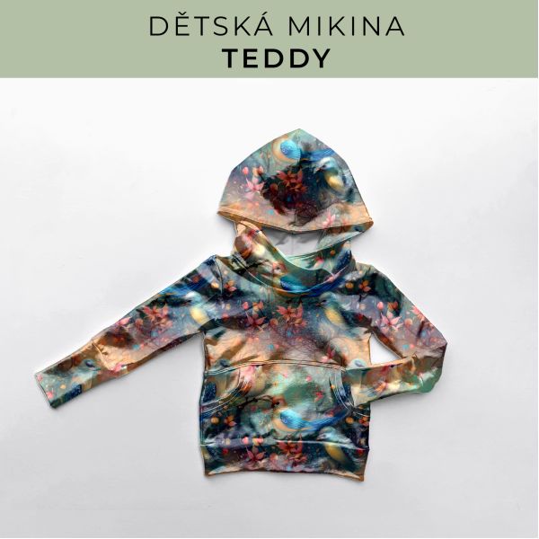 DĚTSKÝ střih - Mikina Teddy