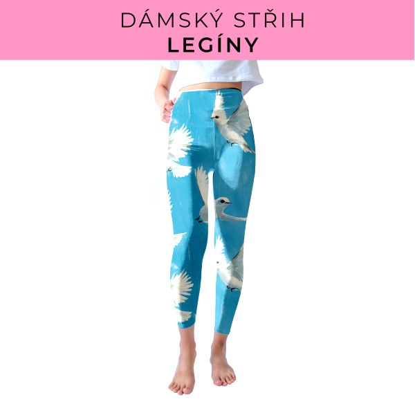 DÁMSKÝ střih - legíny SPORT - SLIM FIT