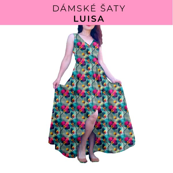 DÁMSKÝ střih - šaty Luisa