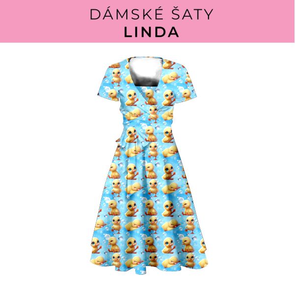 DÁMSKÝ střih - šaty Linda