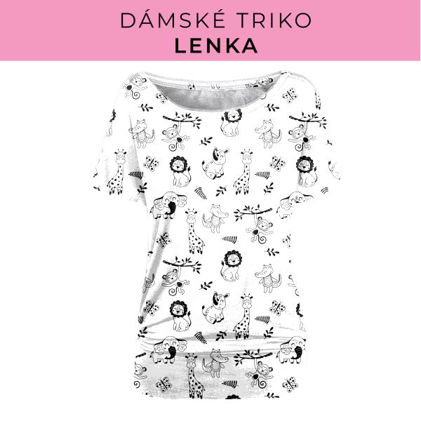 DÁMSKÝ střih - Triko Lenka