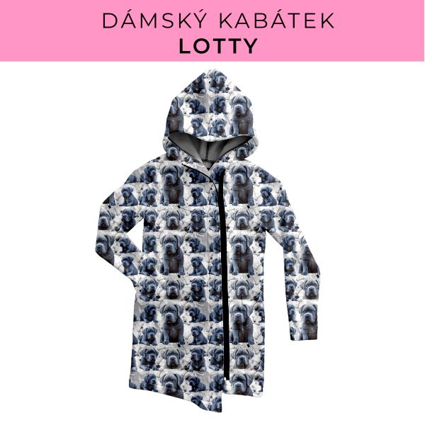 DÁMSKÝ střih - Kabátek Lotty