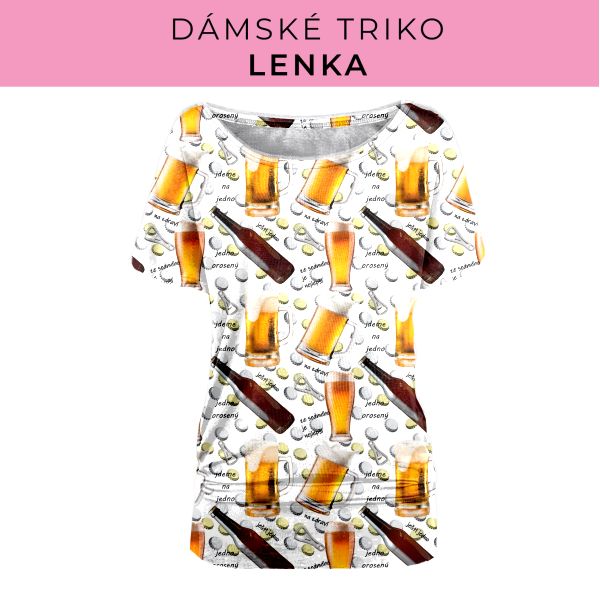 DÁMSKÝ střih - Triko Lenka