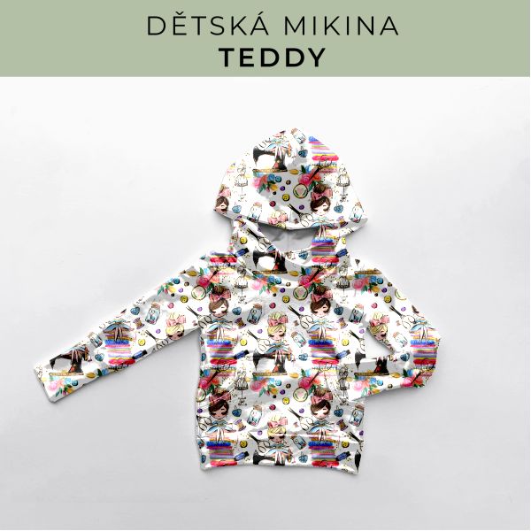 DĚTSKÝ střih - Mikina Teddy