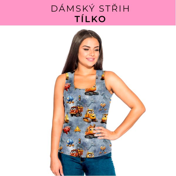 DÁMSKÝ střih - Tílko a kalhoty 