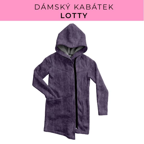 DÁMSKÝ střih - Kabátek Lotty