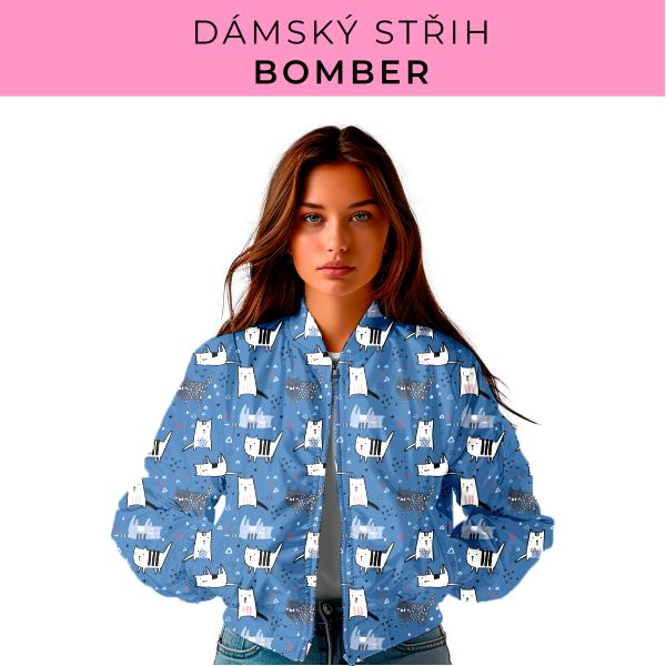 DÁMSKÝ střih - Bomber