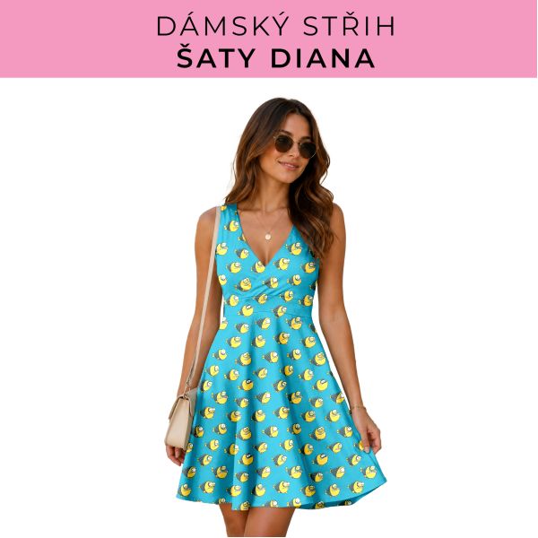 Dámský střih - šaty Diana
