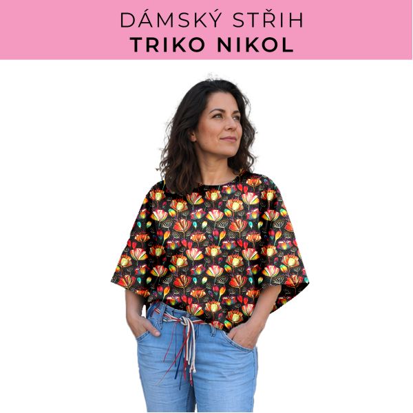 Dámský střih -  triko Nikol