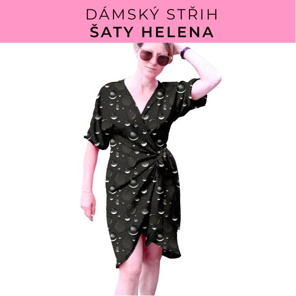 Dámský střih na šaty  Helena