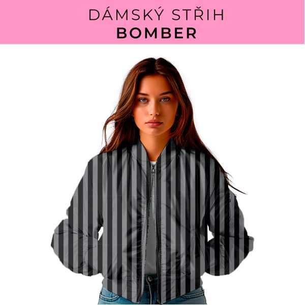 DÁMSKÝ střih - Bomber