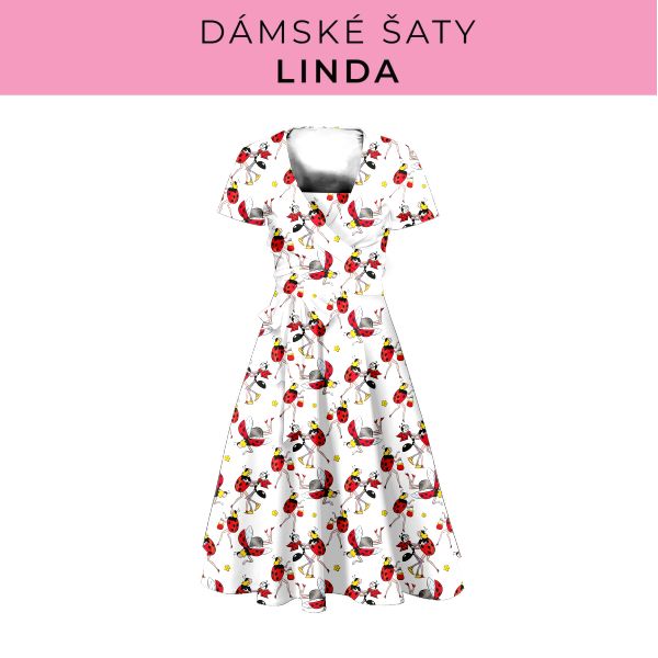DÁMSKÝ střih - šaty Linda