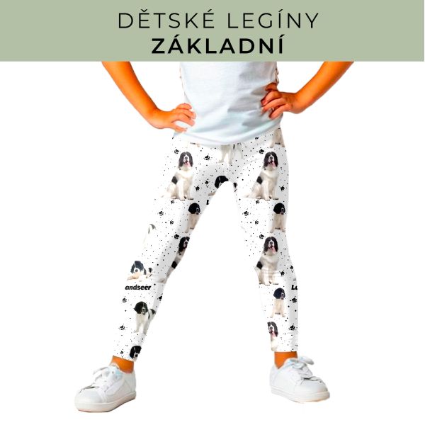 DĚTSKÝ střih - legíny základní