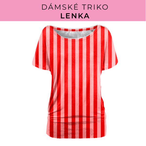 DÁMSKÝ střih - Triko Lenka