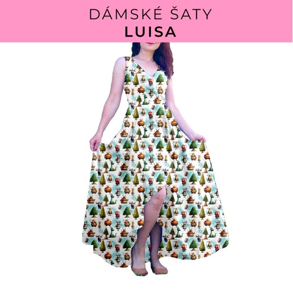 DÁMSKÝ střih - šaty Luisa