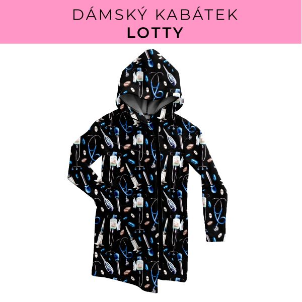 DÁMSKÝ střih - Kabátek Lotty