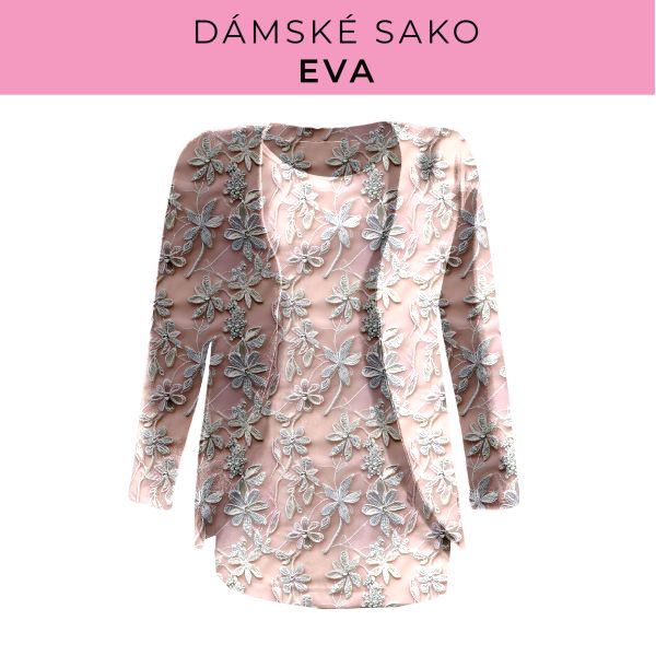 DÁMSKÝ střih - sako Eva