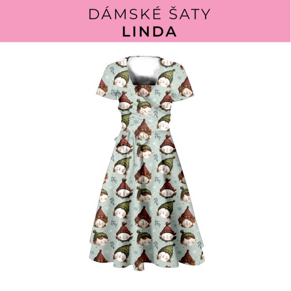 DÁMSKÝ střih - šaty Linda