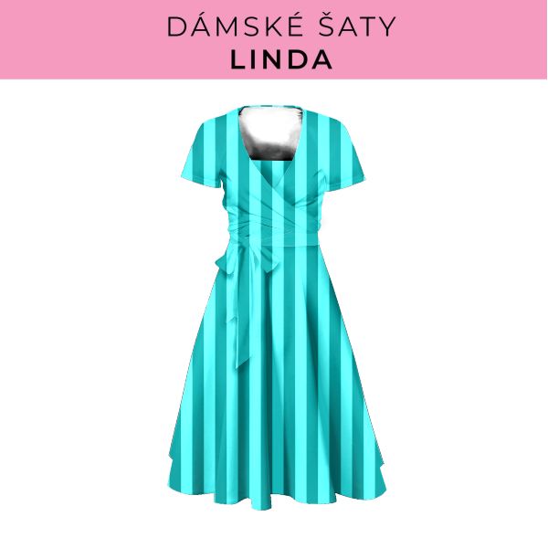 DÁMSKÝ střih - šaty Linda