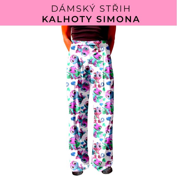 Dámský střih - kalhoty Simona