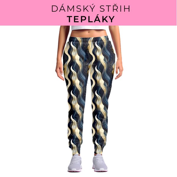 DÁMSKÝ střih - tepláky