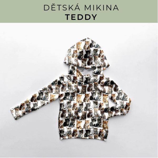 DĚTSKÝ střih - Mikina Teddy