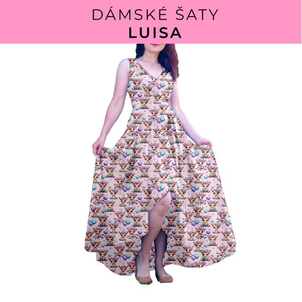 DÁMSKÝ střih - šaty Luisa