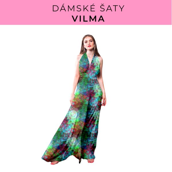 DÁMSKÝ střih - šaty Vilma