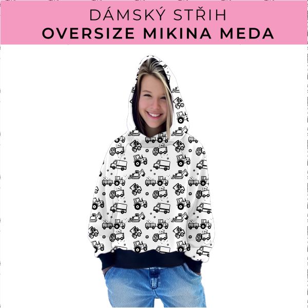 Dámský střih - mikina Meda