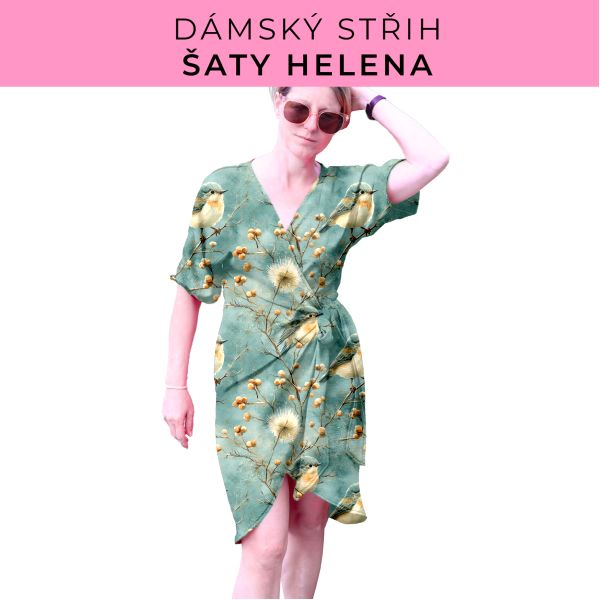 Dámský střih na šaty  Helena