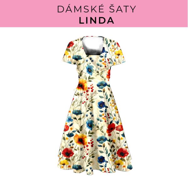 DÁMSKÝ střih - šaty Linda