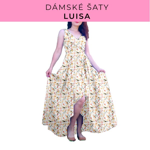 DÁMSKÝ střih - šaty Luisa