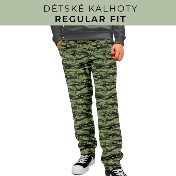 DĚTSKÝ STŘIH - Kalhoty Regular fit